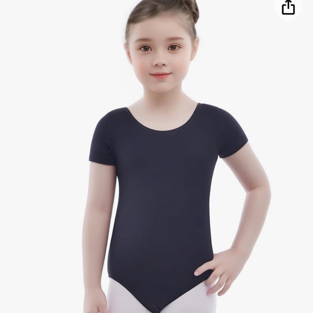 New in bag Magic Town cotton Leotard Short sleeve 8-10